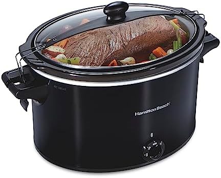 Extra Large 10 Quart Portable Slow Cooker