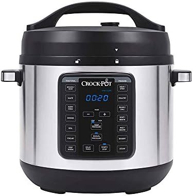 Express crock programmable pressure and slow cooker