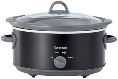 Programmable stoneware 5 quart oval cooker