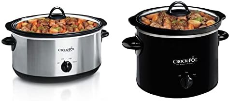 Manual oval seven quart and round two quart set