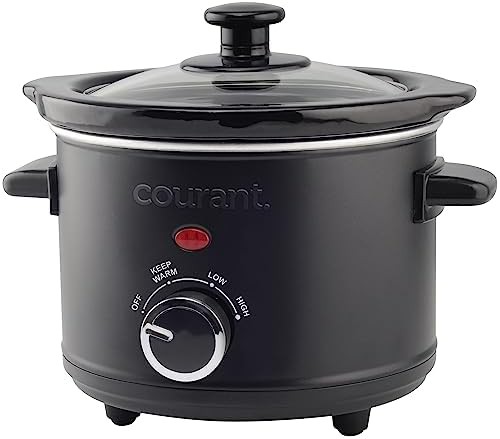 Mini Black Stainless 1.6 Quart Cooker