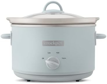 Macaroon blue manual stoneware slow cooker