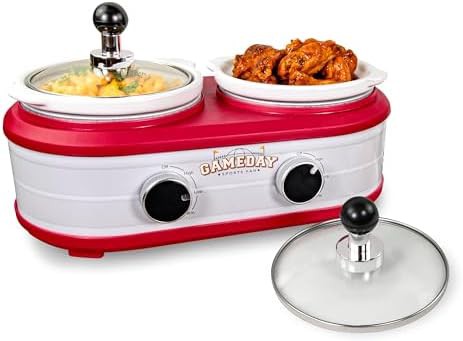 Dual Section Keg Design Slow Cooker