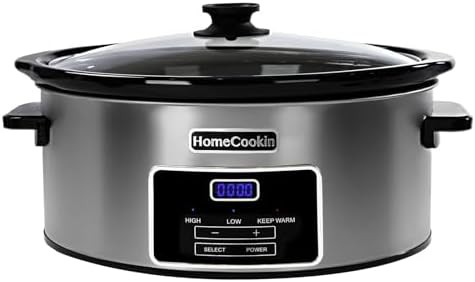 Programmable 7 quart digital slow cooker