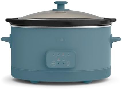 Savor programmable ceramic slow cooker in surf