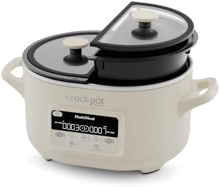Dual pot programmable multicooker with bake function