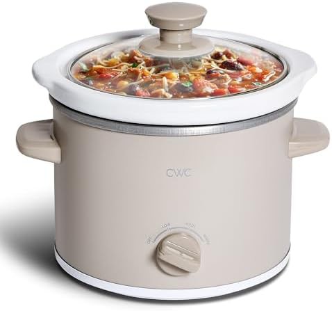 Sand 2 qt mini electric slow cooker