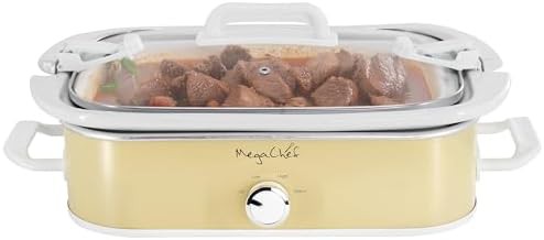 Rectangle Casserole Slow Cooker in Cream