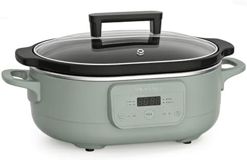 Olive 6 quart programmable kitchen slow cooker