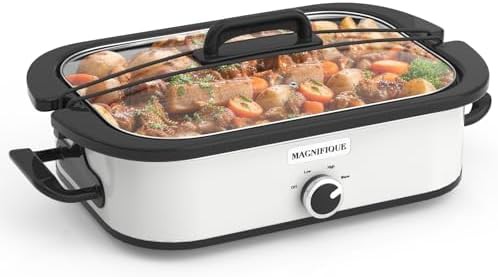 Versatile 4 Quart Manual Casserole Slow Cooker