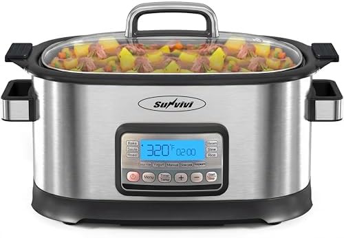 Programmable multi function sous vide cooker