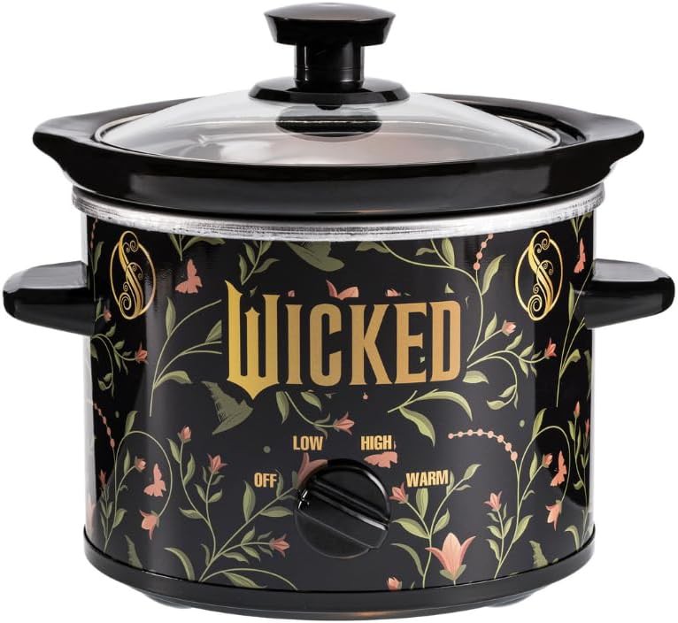 Wicked Movie Themed Two Quart Casserole Cooker