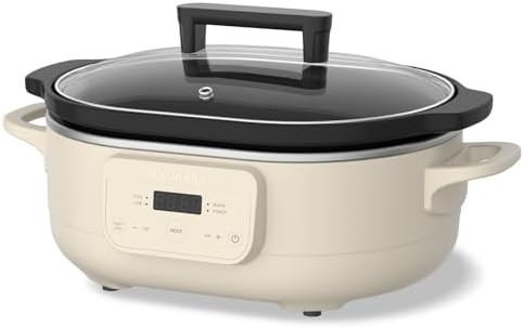 Programmable 6 Quart Ceramic Casserole Cooker