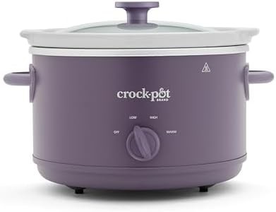Purple Potato Manual Stoneware Slow Cooker